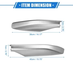 Unique Bargains Car Roof Rack Side Rails End Cover Shell Cap For Toyota Land Cruiser 2010-2022 Plastic Silver Tone 4pcs -Outdoor Sports Series GUEST d69d09a6 f121 4f5f 8b34 f2d7204e4c4a