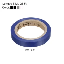 Unique Bargains PVC Stickiness Tennis Badminton Racket Grip Finishing Tapes 8 Pcs