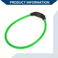 Unique Bargains Bicycle Lock Security Lock Resettable 4 Digit Combination Chain Bike Lock Green -Outdoor Sports Series GUEST da1114f3 4613 41fe 9805 f0ed0a1342c4