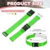 Unique Bargains Adjustable High Visibility Running Reflective Belt For Motorcycling Cycling 3 Pcs Yellow Red Green