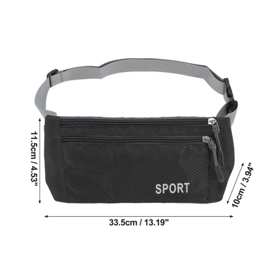 Unique Bargains Breathable Diamond Running Belt 1 Pc 3 Unique Bargains Breathable Diamond Running Belt 1 Pc - Image 3