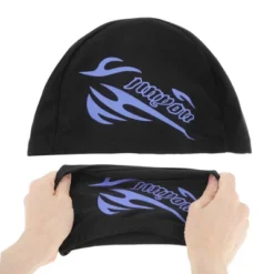 Unique Bargains Nylon Flame Pattern Swim Cap 1 Pc -Outdoor Sports Series GUEST dade4998 fc19 402e 85bb 289da5938ace