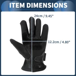 Unique Bargains Motorcycle Gloves Dirt Bike Bicycle Racing ATV UTV Sheep Leather 1 Pair -Outdoor Sports Series GUEST dbc36299 0d58 4046 8700 86ec41aeb65e
