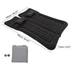 Unique Bargains Car Air Mattress Camping Bed With Pillows Black -Outdoor Sports Series GUEST dbcfa8d5 b9f0 4f70 a7d5 0553e1e0b8aa