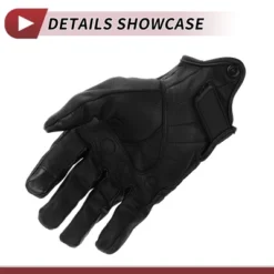 Unique Bargains Motorcycle Ull Finger Gloves Black 1 Pair -Outdoor Sports Series GUEST dbed58e1 db64 4c22 bc73 197f42af52e9