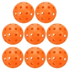 Unique Bargains 40 Holes Durable Precision Good Balance Application Pickleball Balls 8 Pcs -Outdoor Sports Series GUEST dbfe5ed4 2fd7 4ef6 a7cf 93dab52d2c00