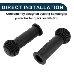 Unique Bargains Child Bike Handlebar Grips Covers 4.33" Black 1 Pair -Outdoor Sports Series GUEST dc1764b6 2485 4b9e bd89 db13730d6a97