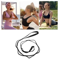 Unique Bargains Non-Elastic Yoga Band 43.31"x0.59" 1 Pc