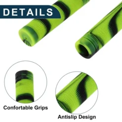 Unique Bargains Bike Handlebar Grips Covers 4.92" Yellow 1 Pair -Outdoor Sports Series GUEST dc5cb1f2 058d 440d 99bb 98b31326ac73