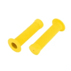 Unique Bargains Bike Handlebar Grips Covers 5.12" Long Yellow 1 Pair -Outdoor Sports Series GUEST dc6d3735 334c 4fd4 b401 23dc991ab531