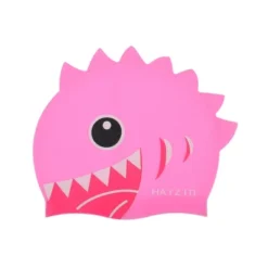 Unique Bargains Kid's Silicone Cartoon Shark Tooth Swim Cap 1 Pc -Outdoor Sports Series GUEST dc837cee 7f73 4d30 ad66 d5ea59885020