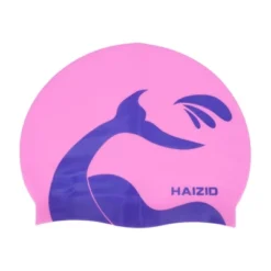 Unique Bargains Silicone Whale Tail Pattern Waterproof Swim Cap 1 Pc -Outdoor Sports Series GUEST dc8a674d cd03 4ac1 95ca 2f8066ab5098