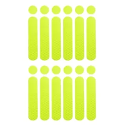 Unique Bargains Bicycle Motorcycle Helmet Adhesive Reflective Safety Stickers 12 Pcs -Outdoor Sports Series GUEST de0b31d5 6eed 4bfa 8885 c92e1b2a458c