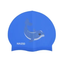 Unique Bargains Kid's Silicone Cartoon Dolphin Swim Cap 1 Pc -Outdoor Sports Series GUEST dea5a8a5 df8c 4b16 9eb3 674ed58b277f