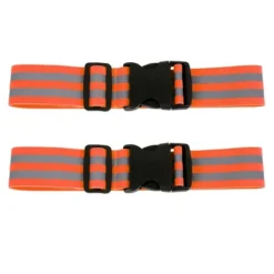Unique Bargains Reflective Bands For Waist Reflective Belts High Visibility Night Cycling Riding Reflector Tape 2 Pcs -Outdoor Sports Series GUEST ded12353 d904 4a34 b203 f43f80f1f884