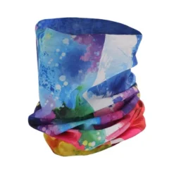 Unique Bargains Sunscreen Face Scarf Mask Red Blue 1 Pc -Outdoor Sports Series GUEST dee98bf9 ec4b 43af 8951 4bd552c1cc75