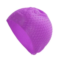 Unique Bargains Silicone Ellipse Texture Swimming Cap 1 Pc -Outdoor Sports Series GUEST df24f62f 0fa3 4194 be23 229424e54d50