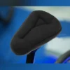 Unique Bargains Bike Bicycle Thickened Saddle Seat Cover Comfort Pad Padded Soft Cushion Plush Black
