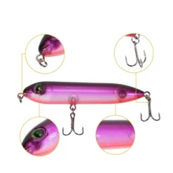 Unique Bargains Fishing Lures Catfish Rattling Line Float Lures Topwater Bass Lures Black Purple -Outdoor Sports Series GUEST df7aa76b cc08 472c a4ea 3d9012ee044d