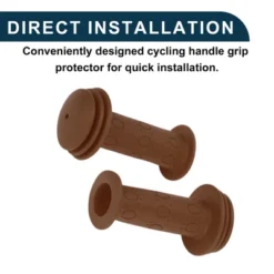 Unique Bargains Bike Handlebar Grips Covers 3.74" Brown 1 Pair -Outdoor Sports Series GUEST e115772c 3e8e 4170 aa71 91b6d02836b1