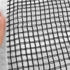 Unique Bargains Durable Nylon Foldable Table Tennis Net Black