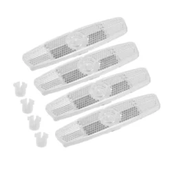 Unique Bargains Bicycle Warning Reflector For Bike Bicycle ABS 4pcs -Outdoor Sports Series GUEST e26d293b 7ceb 4e8e 8eef 11994e71ce68