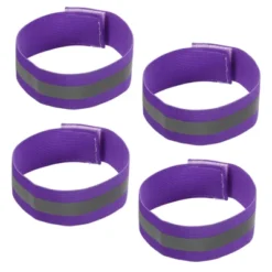 Unique Bargains Reflective Bands For Arm Wrist Ankle Leg 14x1.5 Inch Strip Wide Green 4 Pack -Outdoor Sports Series GUEST e2d05643 f2d0 4834 ab94 84c9914999f4