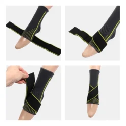 Unique Bargains Adjustable Ankle Support Braces Breathable Achilles Tendon Support For Sports 1 Pcs -Outdoor Sports Series GUEST e388e7a2 ba56 4d6f 862b 968686e311a5
