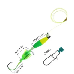 Unique Bargains Fishing Rig Catfish Circle Hooks Catfish Float Rigs 1 Set