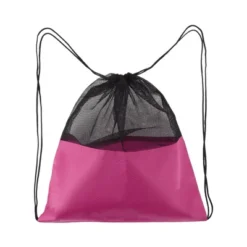 Unique Bargains Drawstring Backpacks Polyester Rose Red 1 Pc -Outdoor Sports Series GUEST e4a98d7e 1855 4791 9c4c 92db03cec881