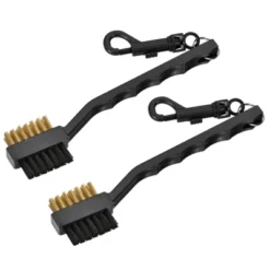 Unique Bargains Double-Sided Dust Cleaning Groove Cleaner With Clip Golf Club Brushes 2 Pcs -Outdoor Sports Series GUEST e5ec282d ea21 4d84 b561 470272676613
