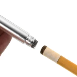 Unique Bargains Snooker Billiard Pool Cue Tip Shaper 2 In 1 Cue Stick Repair Tool Chalk Holder Billiard Cue Care Accessory Silver -Outdoor Sports Series GUEST e5f004b3 baf9 47d2 b87d 693de402de48