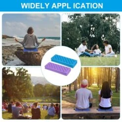 Unique Bargains XPE Foam Waterproof Ultralight Foldable Hiking Seat Pad 2 Pcs -Outdoor Sports Series GUEST e68516d3 72ce 48e7 9ea3 6dc23947de8f