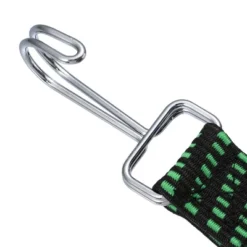 Unique Bargains Rubber Tensioner Motorcycle Bicycle Lashing Strap Luggage Rope W/Hook Green 4 Pcs -Outdoor Sports Series GUEST e69d847d af15 4354 9aa6 f05a0105418e