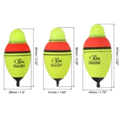Unique Bargains EVA Fishing Slip Bobber Set For Saltwater Freshwater Fishing