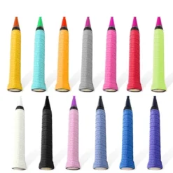 Unique Bargains Tennis Racket Grip Tape Anti-Slip Absorbent Breathable 2 Pcs -Outdoor Sports Series GUEST e708e597 e32e 44d7 be6b f369b66f4b72