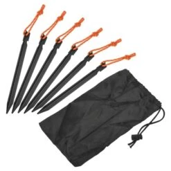 Unique Bargains Tent Stakes Y-Beam With Reflective Pull Rope Kit Aluminum Camping Ground Pegs -Outdoor Sports Series GUEST e7f18395 7e77 45d1 bf19 8b1d02b62cf5