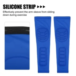 Unique Bargains Reduce Joint Pain Arm Elbow Compression Sleeve Pair -Outdoor Sports Series GUEST e826e6da 05e6 4fdc 8f83 64b57a2ce714