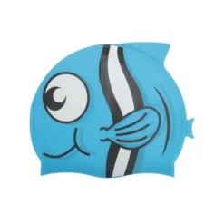 Unique Bargains Kid's Silicone Cartoon Pattern Swim Cap 1 Pc -Outdoor Sports Series GUEST e902f90b f7e0 4cbf 9adb 07a2f96735ee