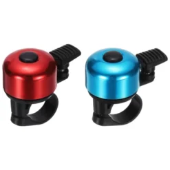 Unique Bargains Aluminum Loud Crisp Clear Sound Mini Bicycle Bells 2 Pcs -Outdoor Sports Series GUEST ea3f4e90 8581 4403 888b 061cb3fa1b3c