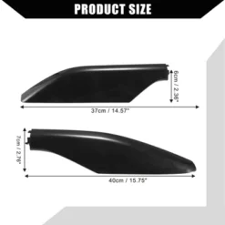 Upper Roof Rack Rails End Cap Protection Cover Shell For Toyota Land Cruiser Plastic Black 4 Pcs -Outdoor Sports Series GUEST ea5b9b65 119f 4aac a4cf 9a9b7fcc9874