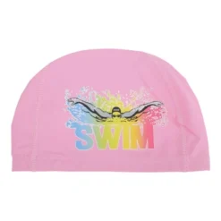 Unique Bargains Knitted PU Elastic Letter Pattern Swim Cap 1 Pc -Outdoor Sports Series GUEST eb0ca0d3 92a9 4b3c a5c8 e436198a888a