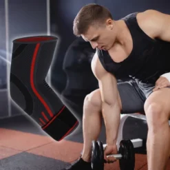 Unique Bargains Elbow Protection Elbow Pads Tightening Breathable Elbow Pads With Straps For Sports 1 Pair -Outdoor Sports Series GUEST eb4714ee 8f86 4cd2 b274 b4c7f5081670