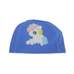 Unique Bargains Kid's Knitted PU Cartoon Horse Swim Cap 1 Pc -Outdoor Sports Series GUEST eb4ea8f9 da97 4b7e 8735 7bf8bb84a441