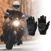 Unique Bargains Motorcycle Polar Fleece Gloves 1 Pair