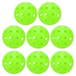 Unique Bargains 40 Holes Durable Precision Good Balance Application Pickleball Balls 8 Pcs -Outdoor Sports Series GUEST ec3ccc70 fc6f 43ad a51b f07a34703d03