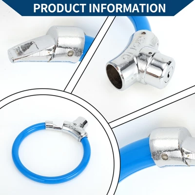 Unique Bargains Bicycle Lock Portable Ring Cable Anti-Theft Bike Lock Mini Ring Lock Blue 1 Unique Bargains Bicycle Lock Portable Ring Cable Anti-Theft Bike Lock Mini Ring Lock Blue