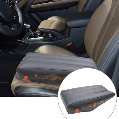 Unique Bargains Car Front Seat Inflatable Mat Deep Gray 1 Unique Bargains Car Front Seat Inflatable Mat Deep Gray