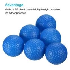 Unique Bargains PE Indoor Swing Practice Golf Practice Balls 1.61" 16 Pcs -Outdoor Sports Series GUEST edc2259e 0e08 4307 b1b0 54998a953b92