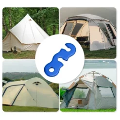 Unique Bargains Aluminum Alloy Rope Tensioners 10 Pcs -Outdoor Sports Series GUEST ee74e437 ddfd 4081 9e40 b6ec42be7249